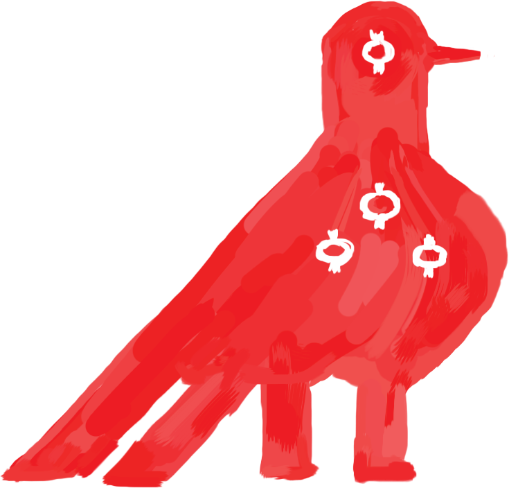Pájaro decorativo